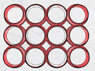 Circle Multi Cookie Cutter / Polymer Clay Cutter