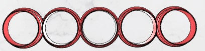Circle Multi Cookie Cutter / Polymer Clay Cutter