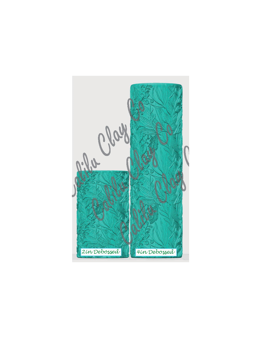 Beautiful Foliage Polymer Clay / Cookie Dough Texture Roller