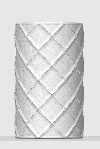 Diamond Leather Polymer Clay/Cookie Dough Texture Roller