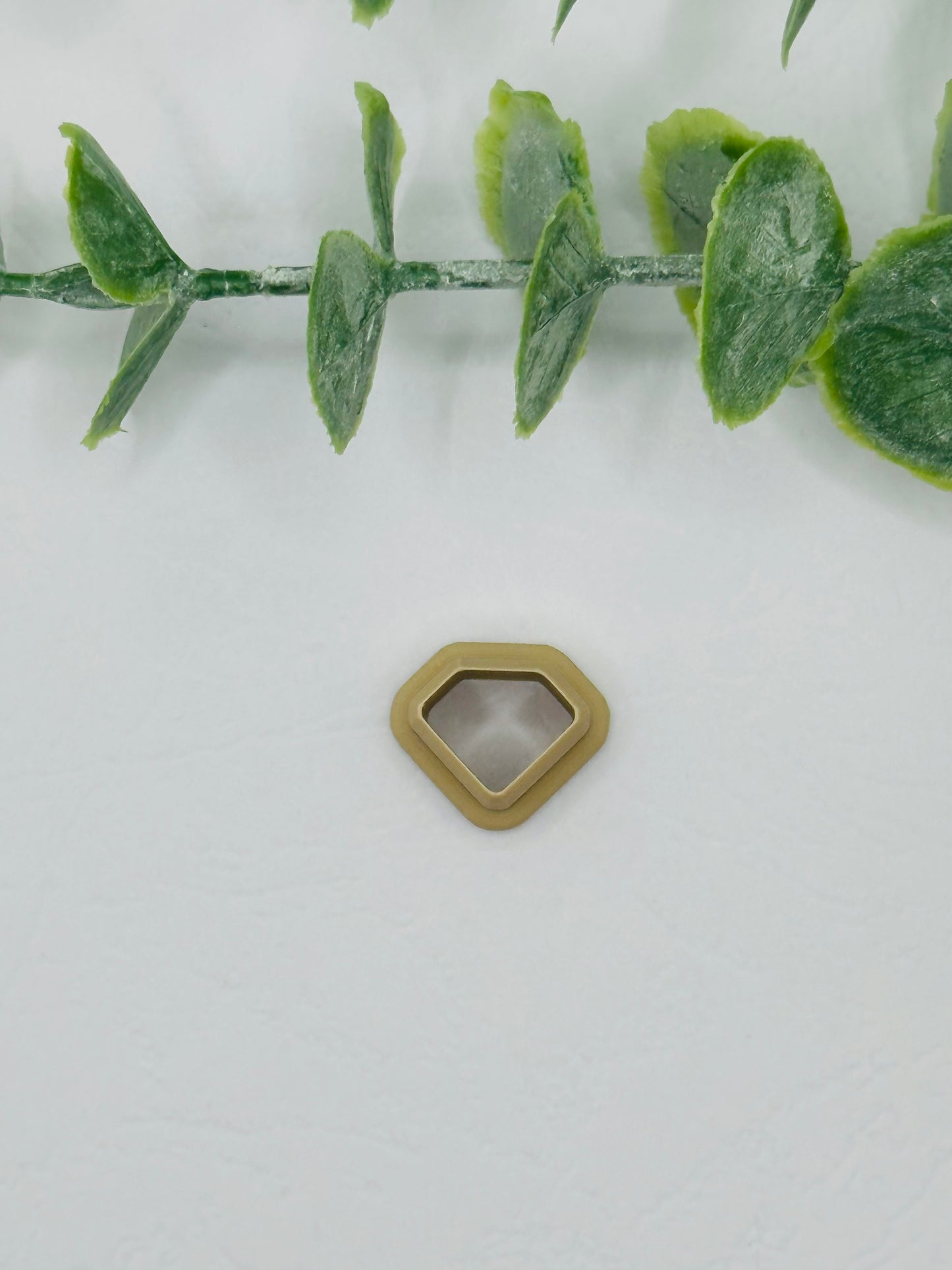 Diamond Stone Shaped Cookie Cutter / Clay Cutter