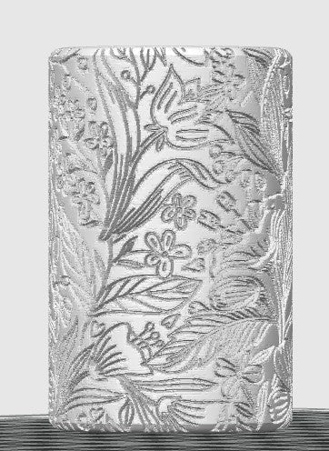 Drawn Floral Polymer Clay/Cookie Dough Texture Roller
