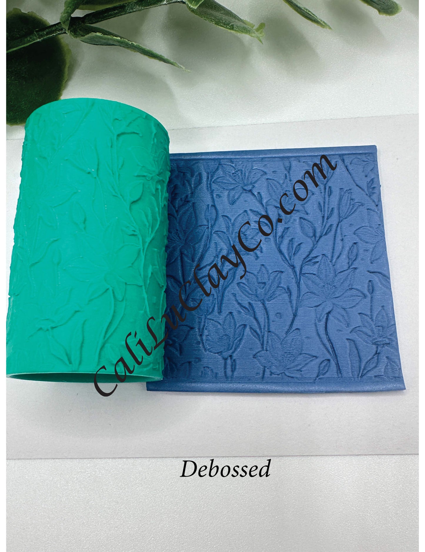 Stargazer Lilies Texture Roller for Polymer Clay/Fondant/Cookie Dough