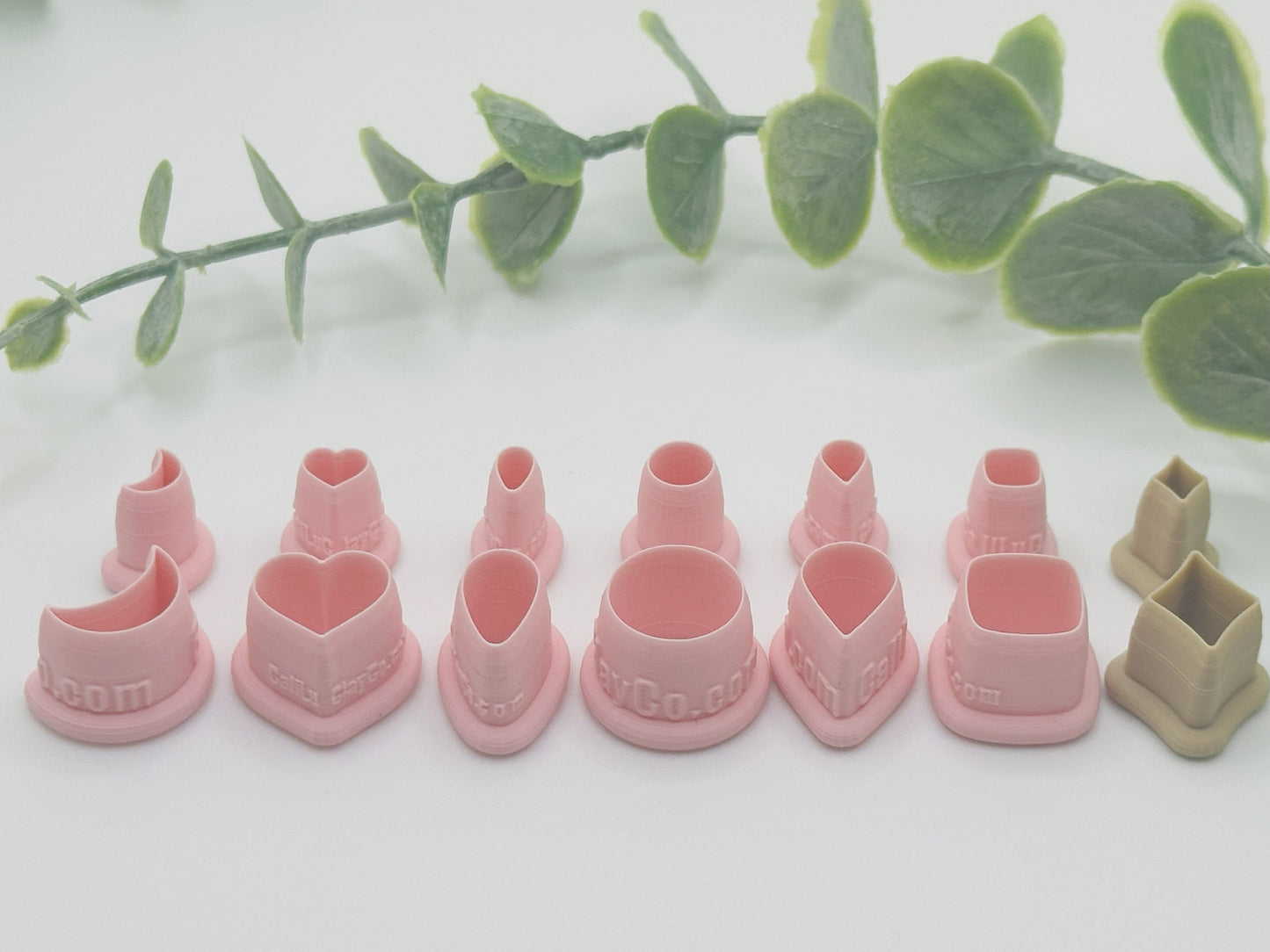 Essential Shapes Stud Cutters Bundle #15 Polymer Clay / Cookie Cutter Set