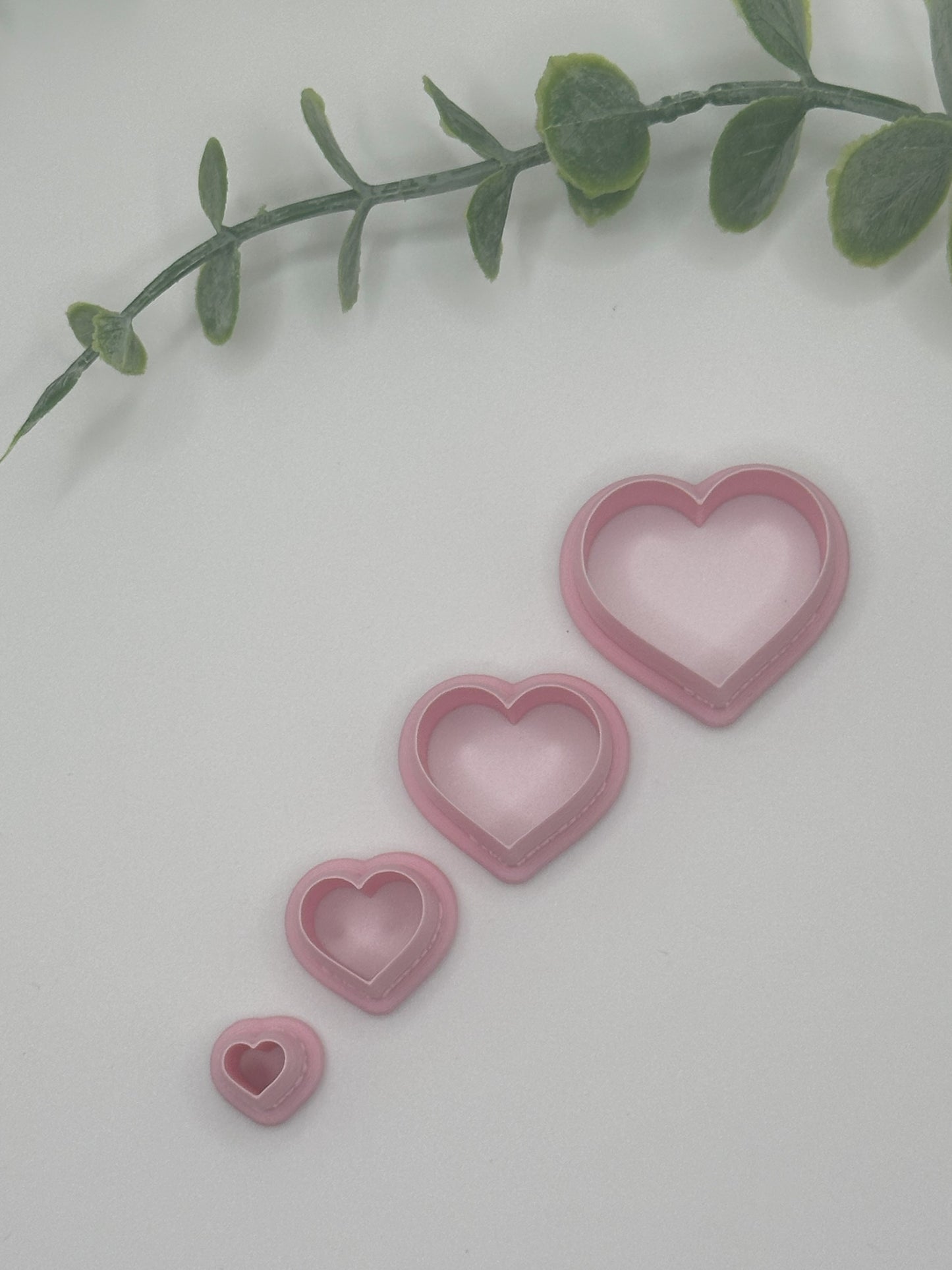 Heart Cookie Cutter / Polymer Clay Cutter