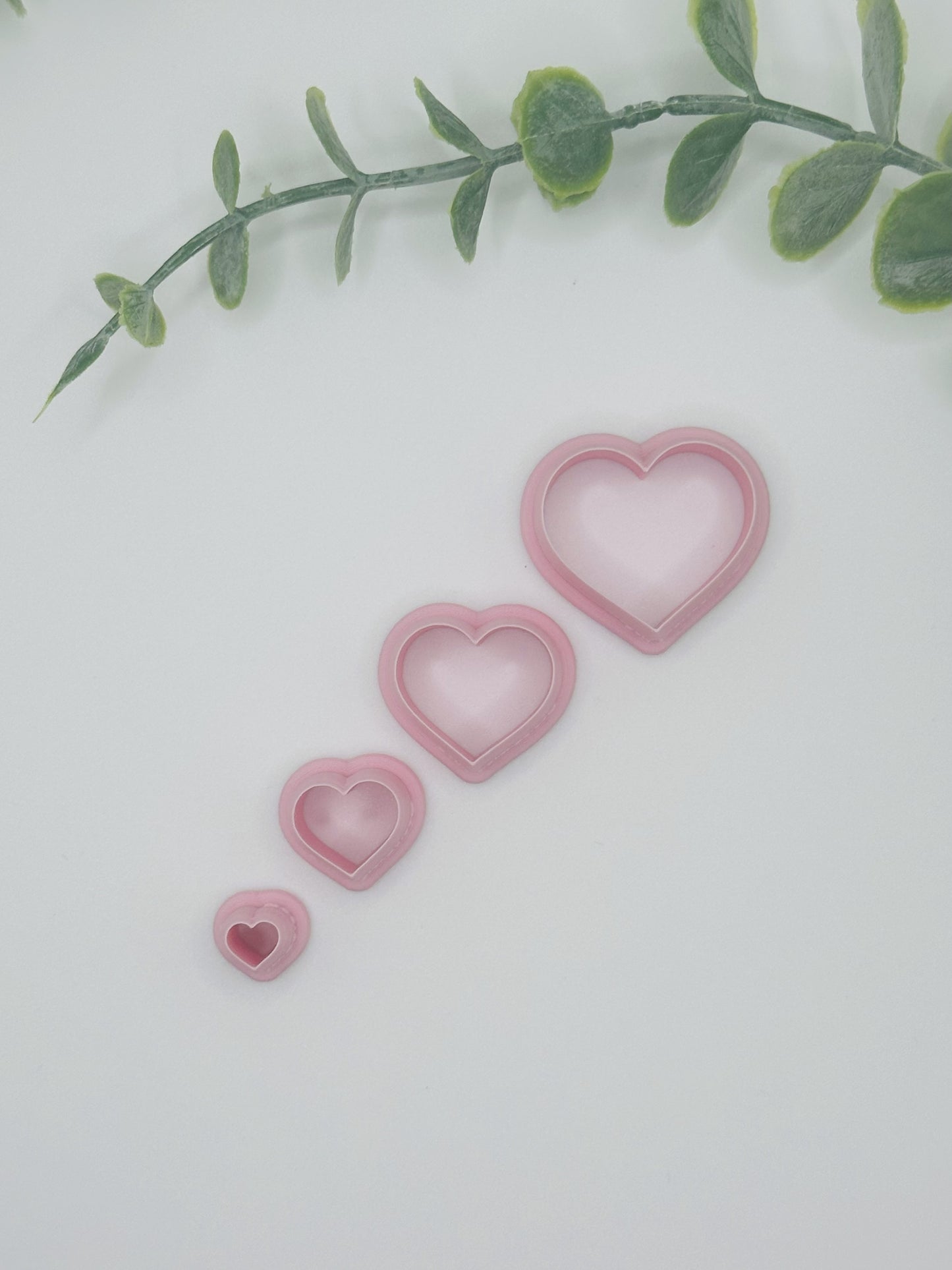Heart Cookie Cutter / Polymer Clay Cutter