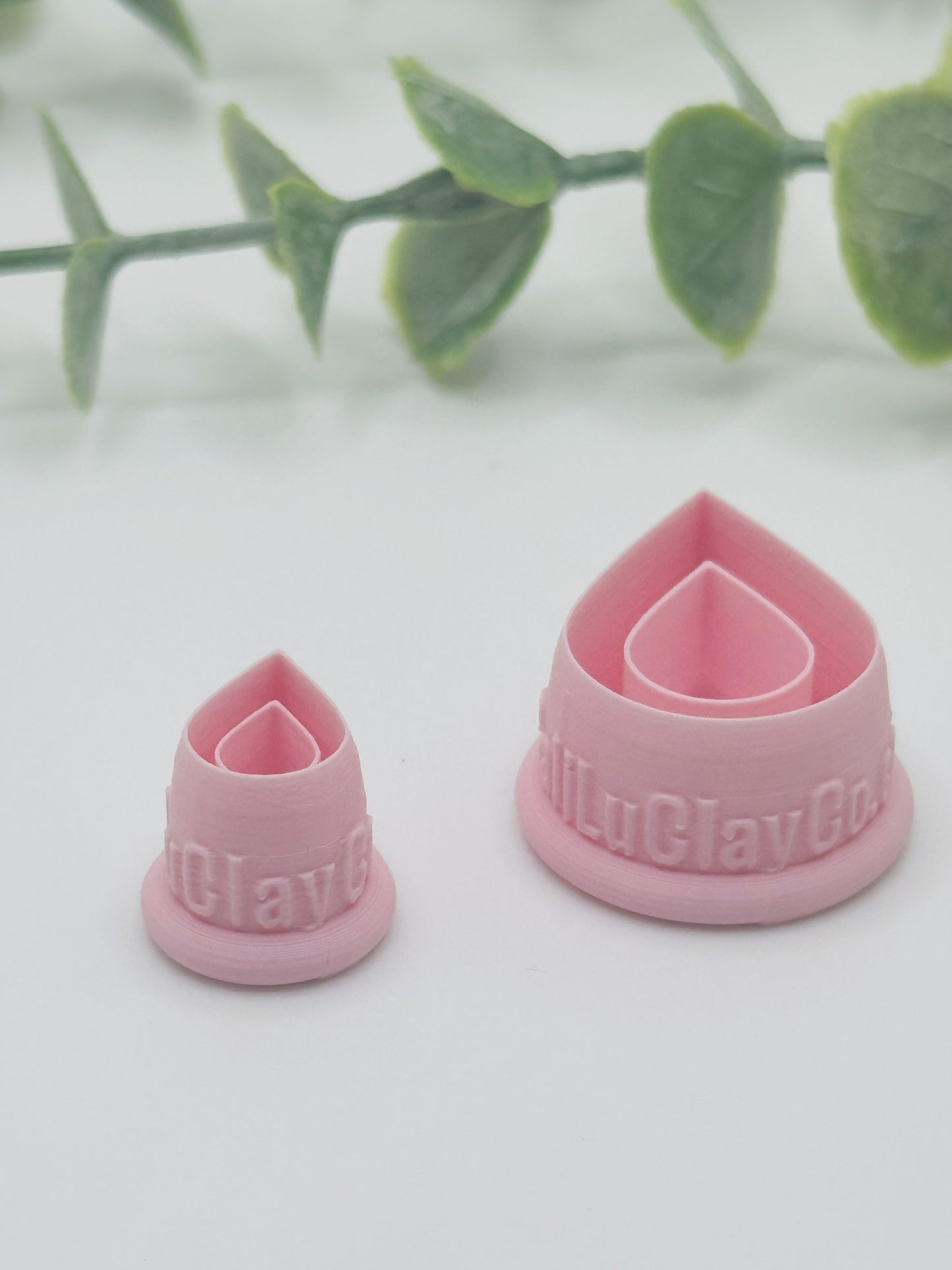 Teardrop Frame Cookie Cutter / Polymer Clay Cutter