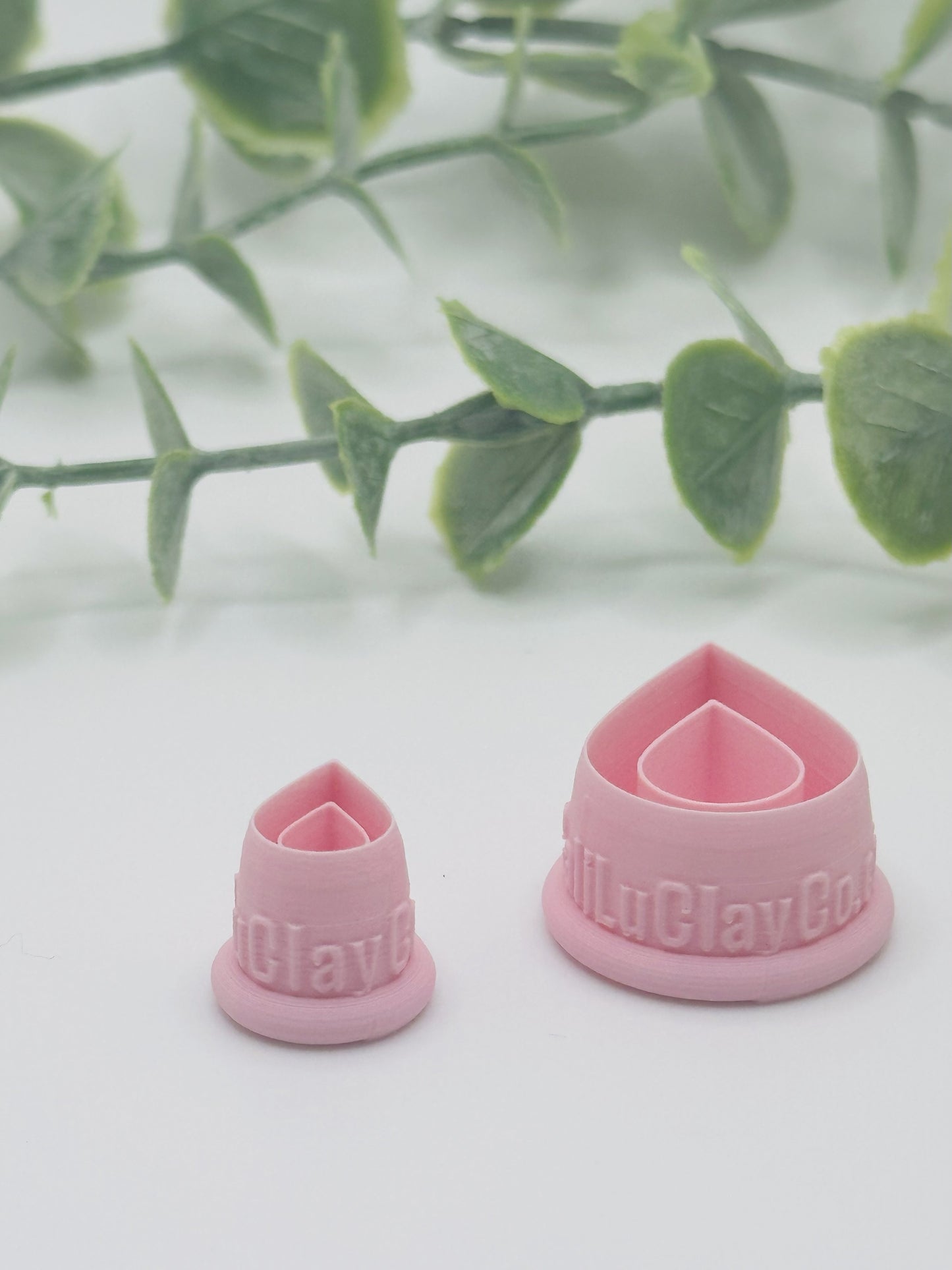 Teardrop Frame Cookie Cutter / Polymer Clay Cutter