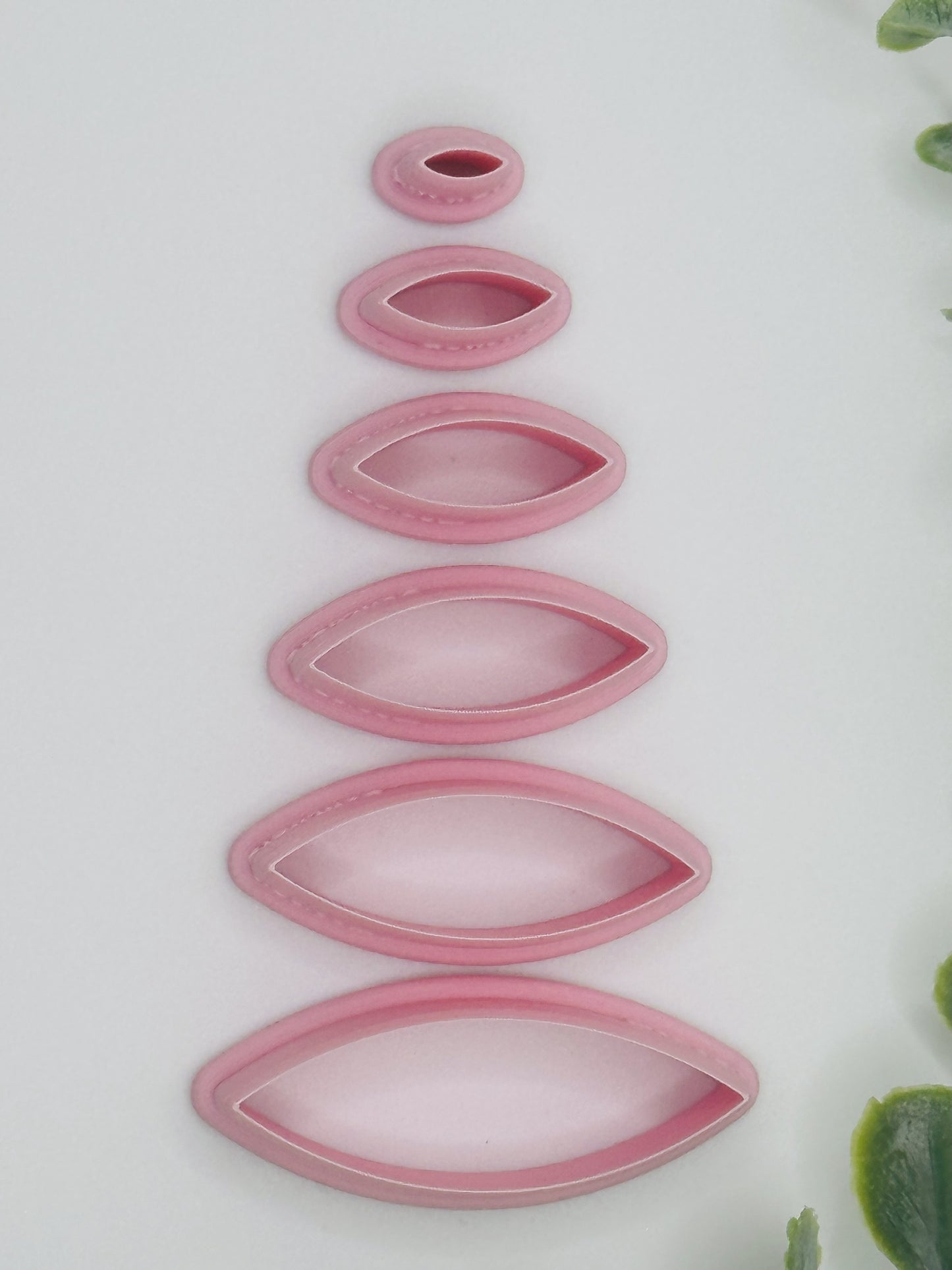 Leaf Shape Cookie Cutter / Polymer Clay Cutter