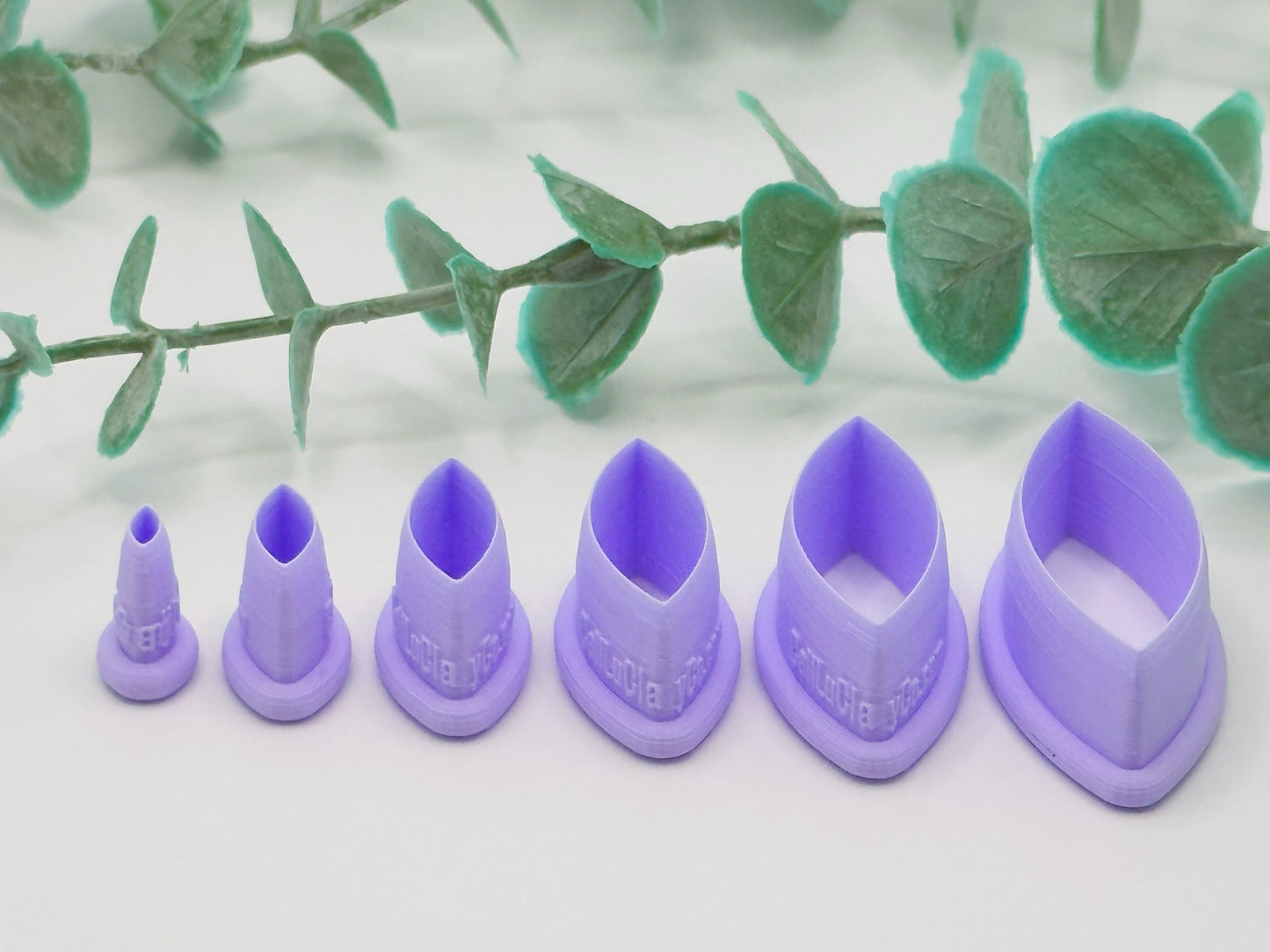Leaf Shape Cookie Cutter / Polymer Clay Cutter