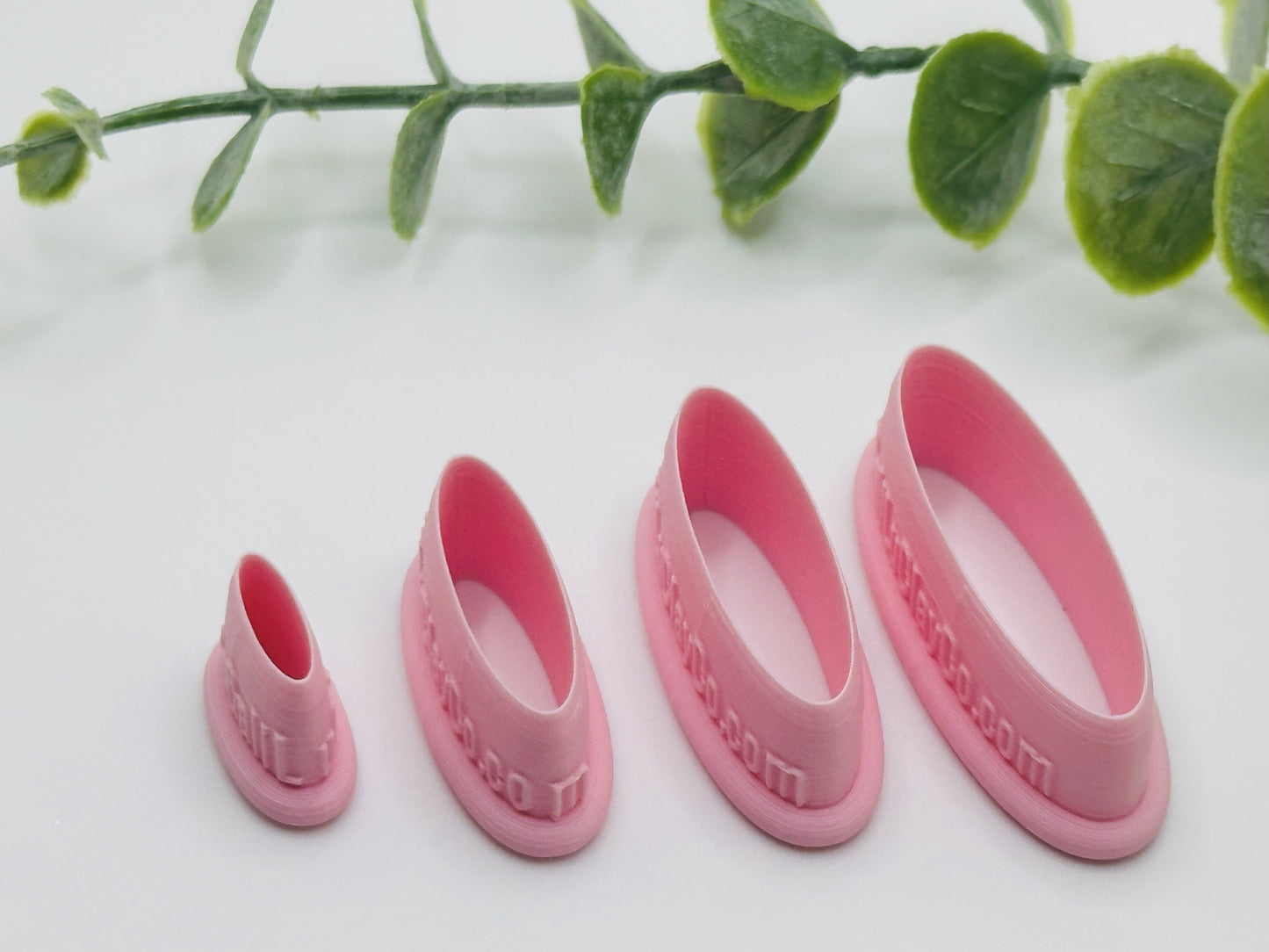 Long Thin Oval #2 Cookie Cutter / Polymer Clay Cutter