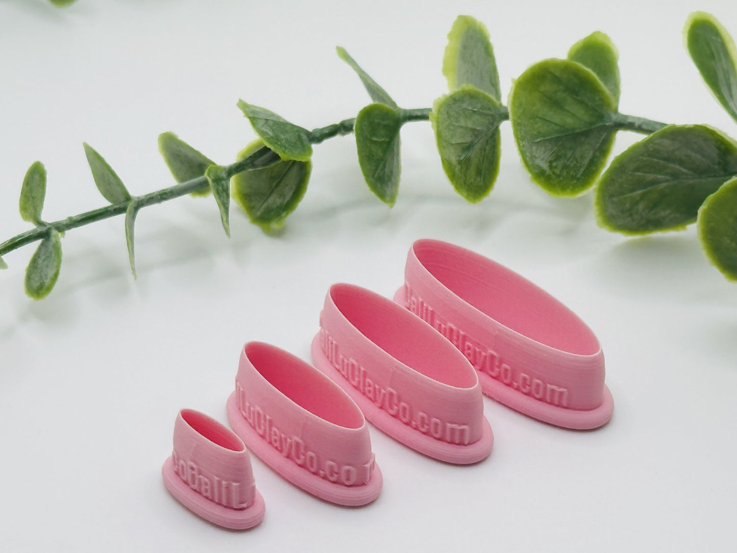 Long Thin Oval #2 Cookie Cutter / Polymer Clay Cutter