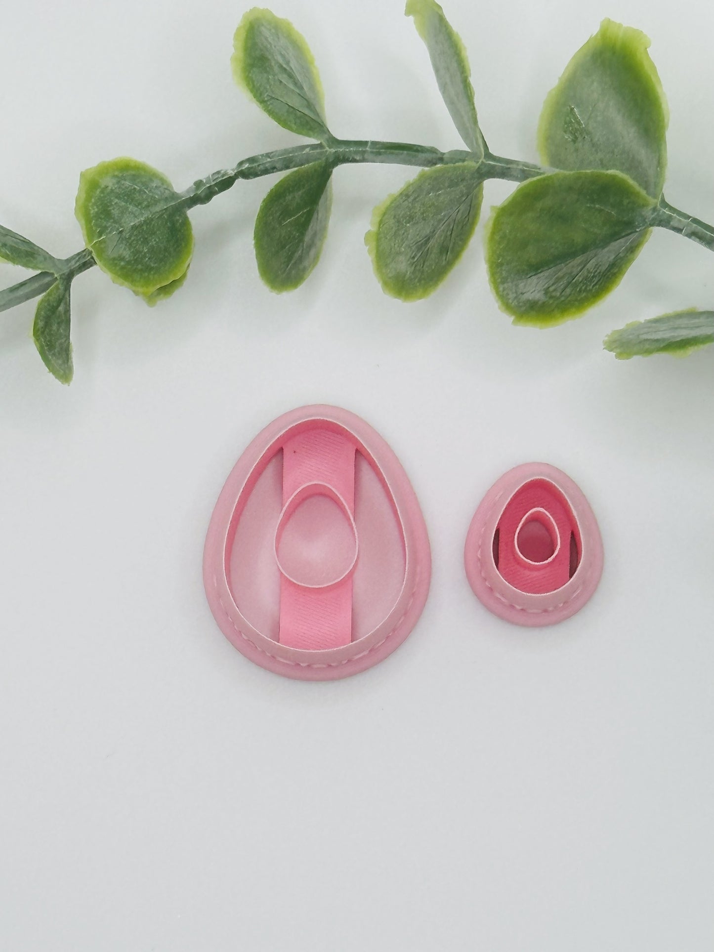 Organic Hoop / Egg Hoop Cookie Cutter / Polymer Clay Cutter