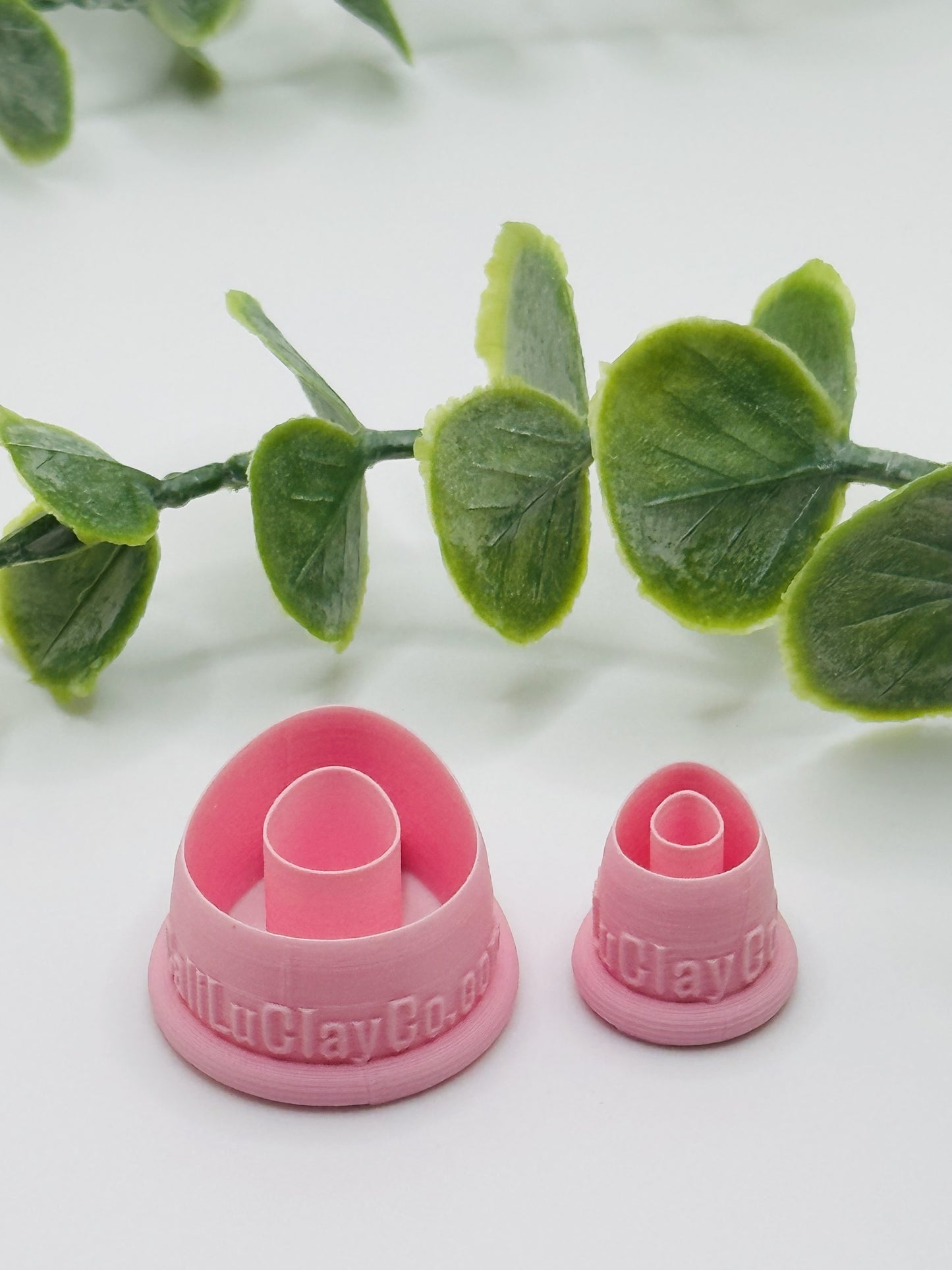 Organic Hoop / Egg Hoop Cookie Cutter / Polymer Clay Cutter