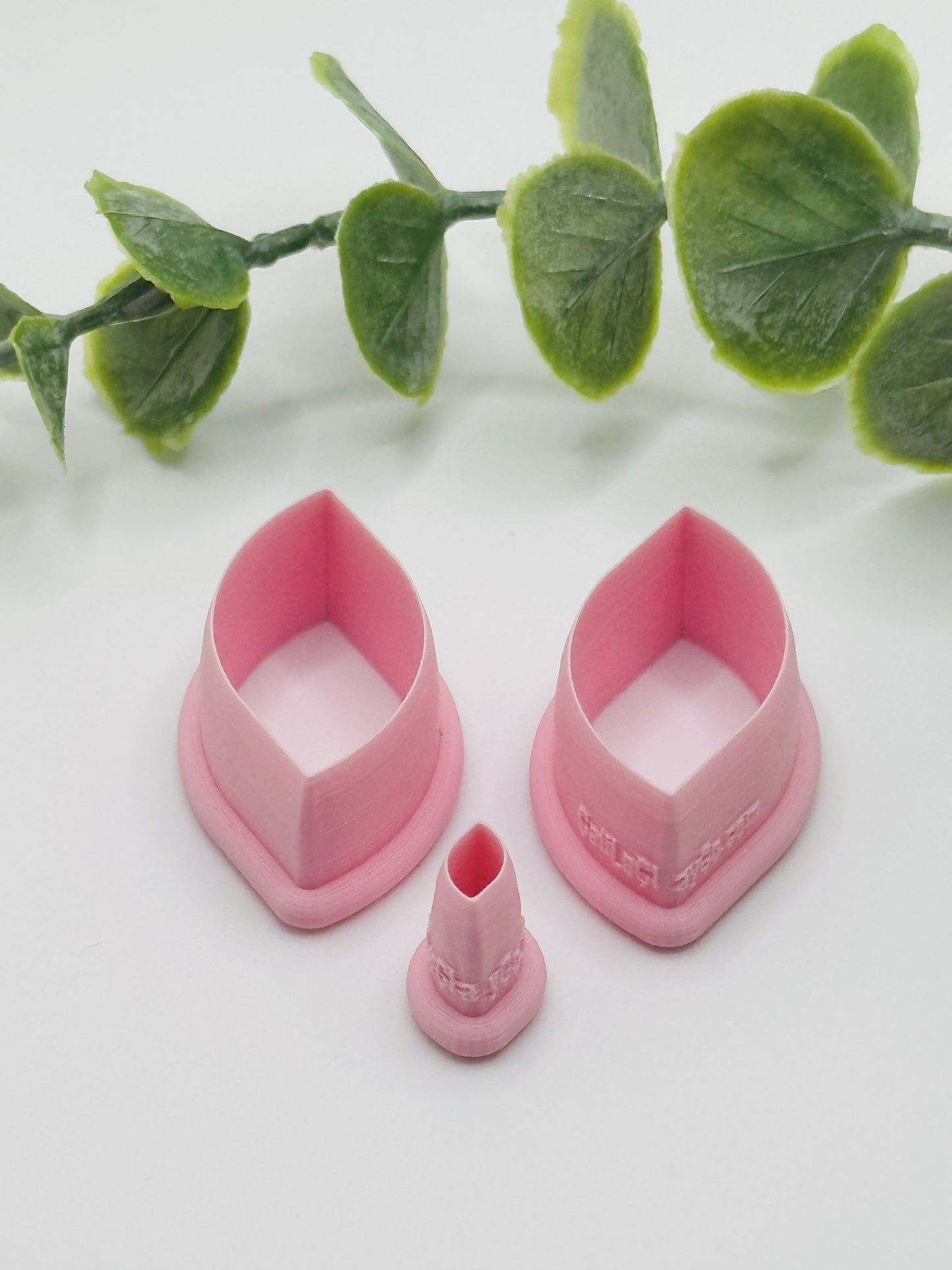 Wavy Teardrop Cookie Cutter / Polymer Clay Cutter