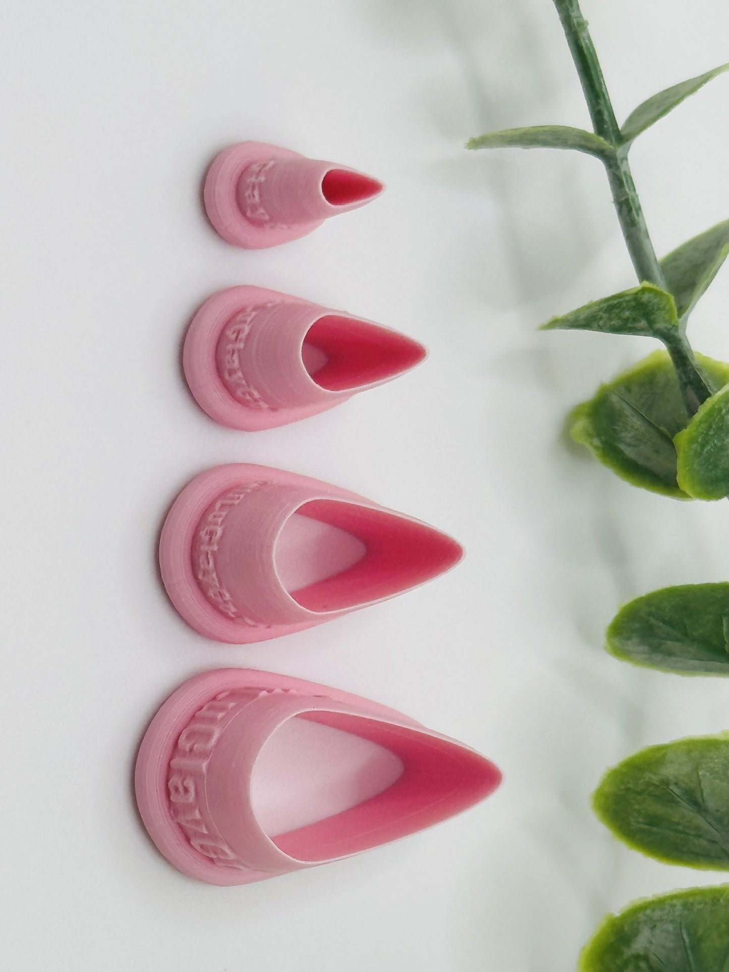 Tall Teardrop Cookie Cutter / Polymer Clay Cutter