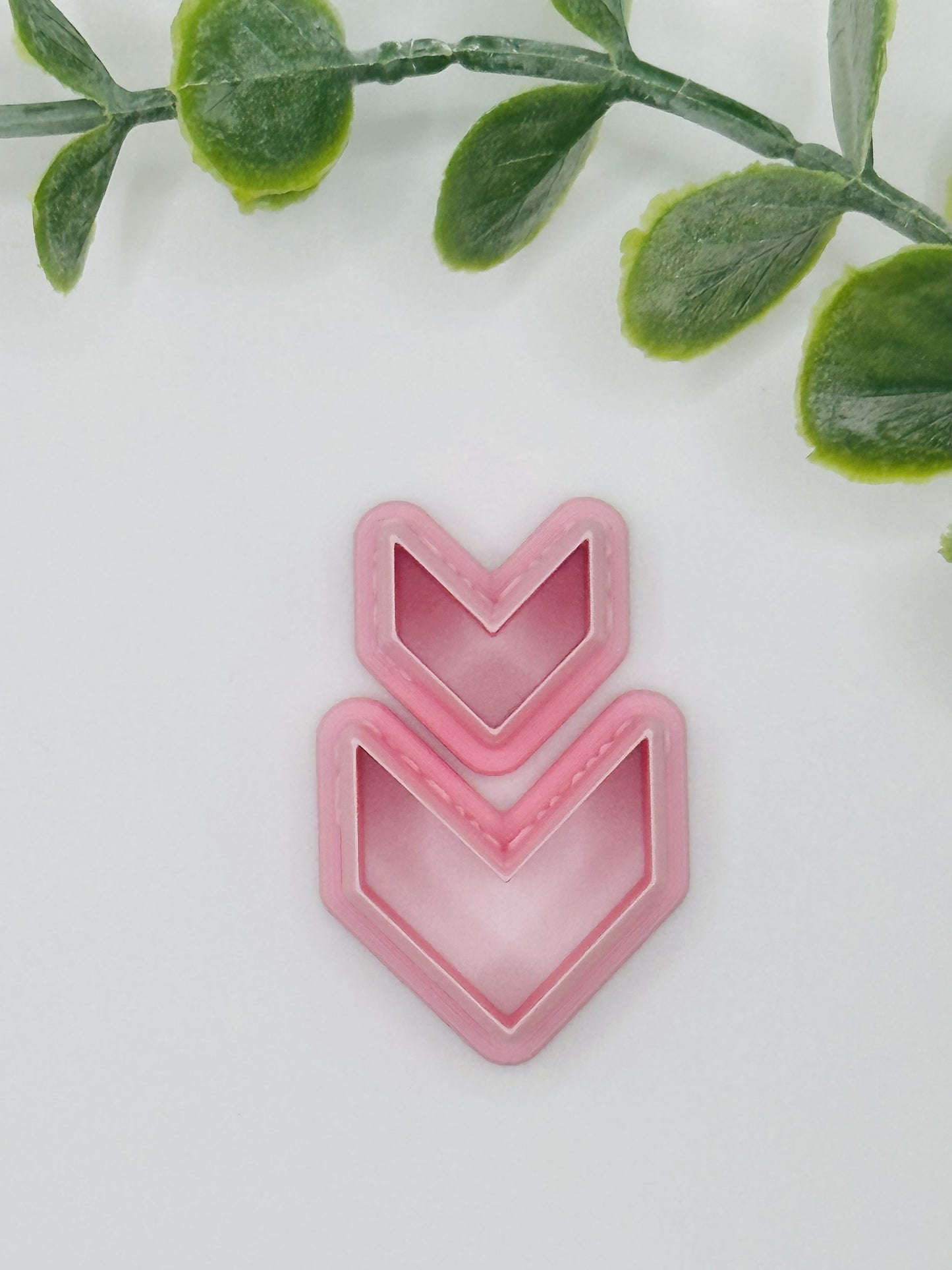 Abstract Arrow Cookie Cutter / Clay Cutter