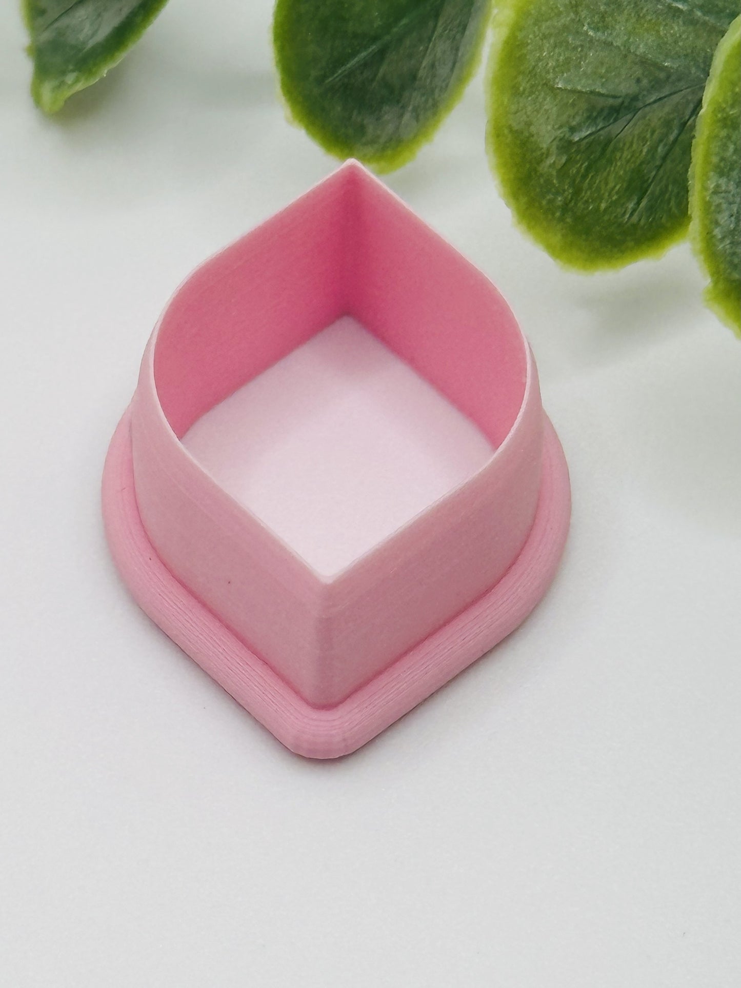 Diamond with Rounded Sides Cookie Cutter / Polymer Clay Cutter