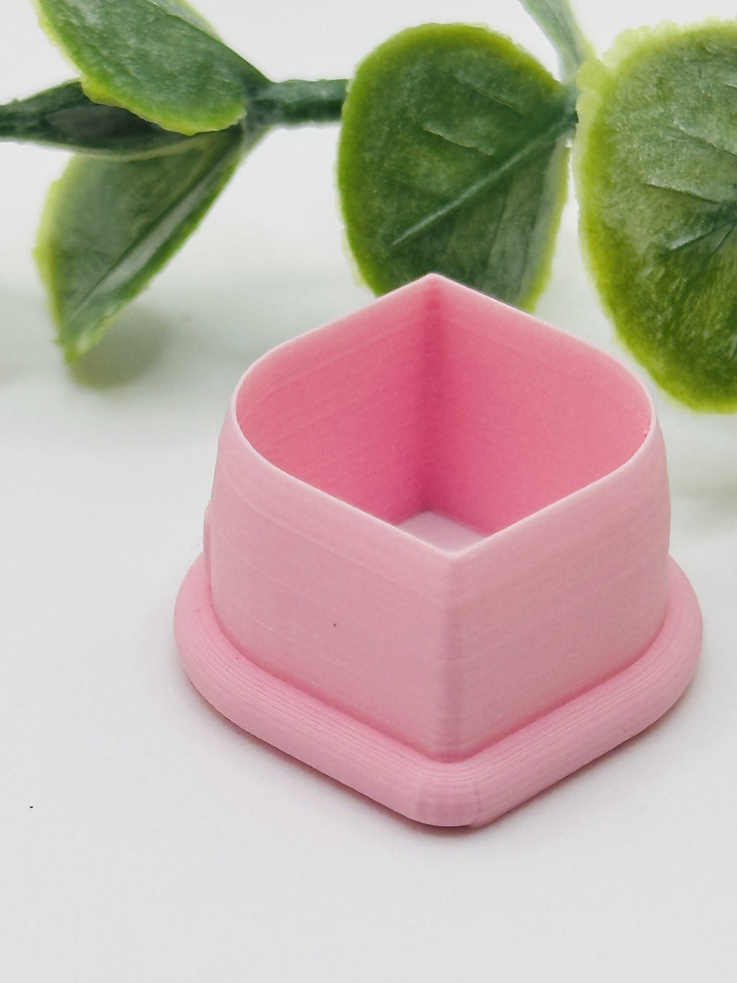 Diamond with Rounded Sides Cookie Cutter / Polymer Clay Cutter