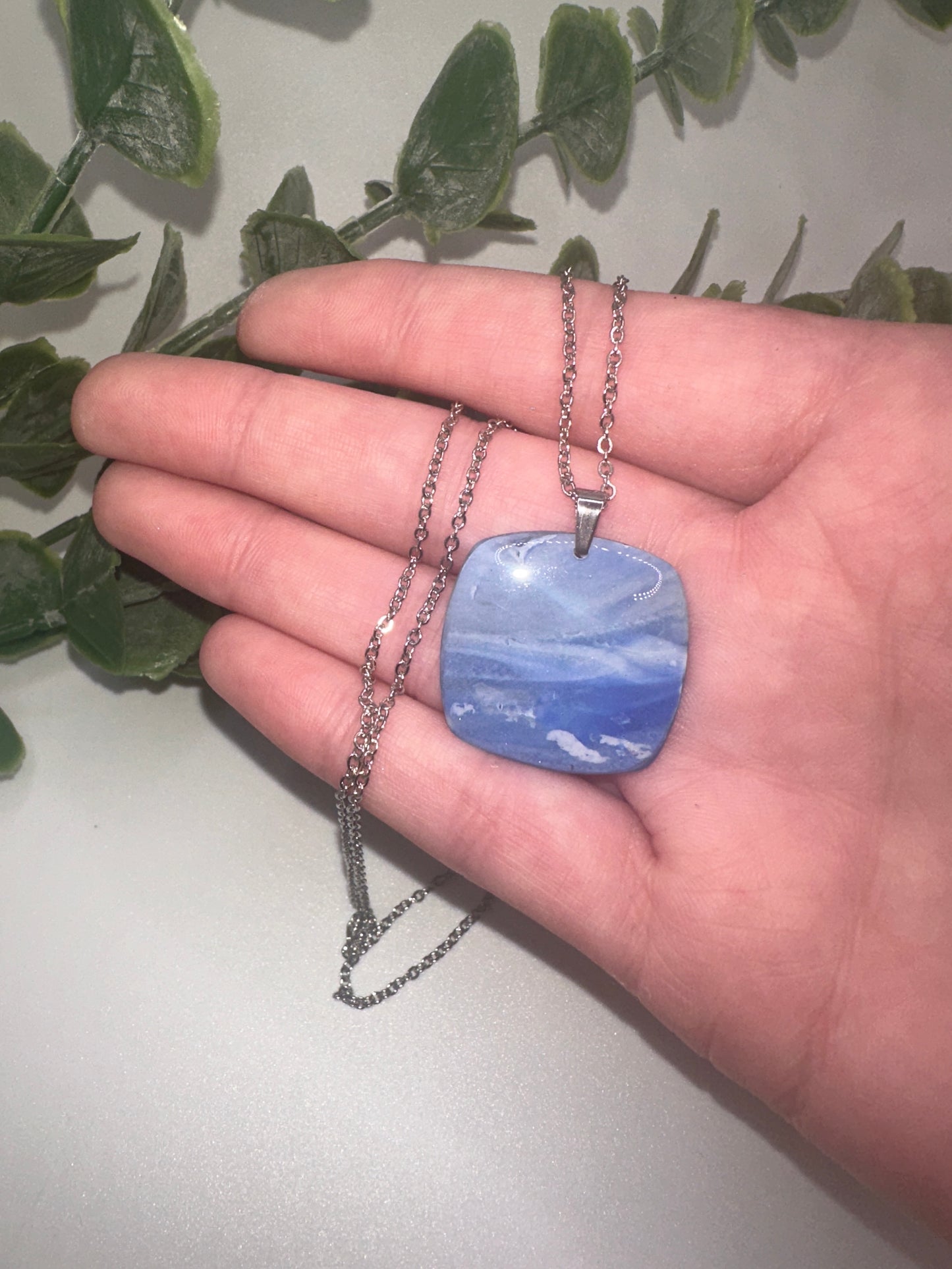 Ocean Painting Necklace
