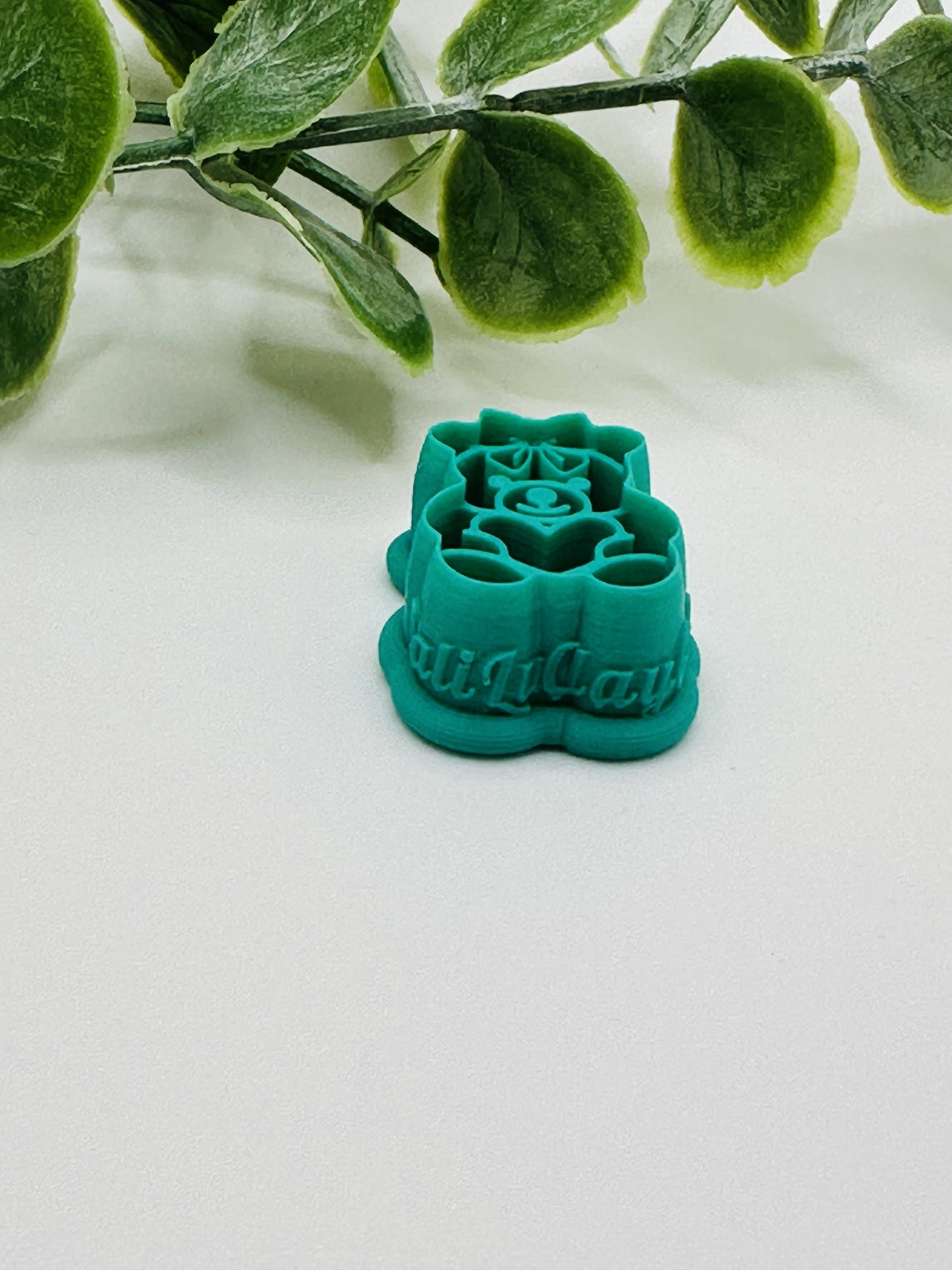 Bear Hug Cookie Cutter / Polymer Clay Cutter