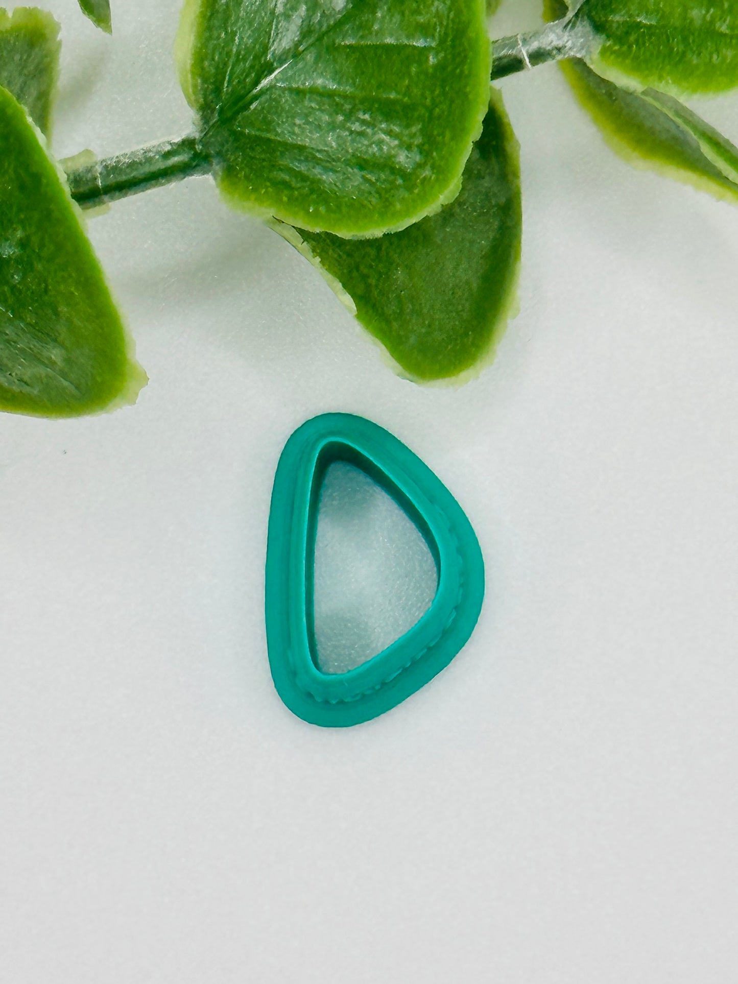 Organic Triangle Cookie Cutter / Polymer Clay Cutter