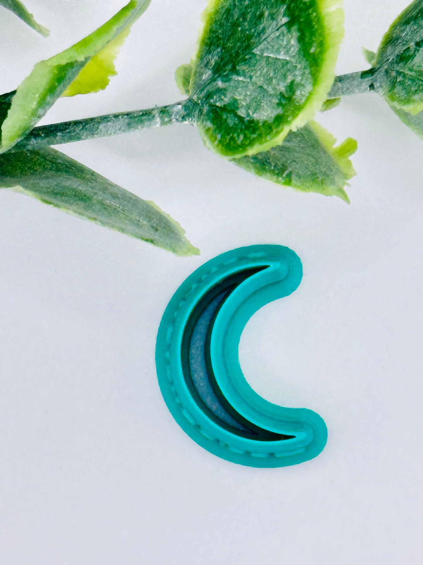 Thin Crescent Moon Polymer Clay Cutter