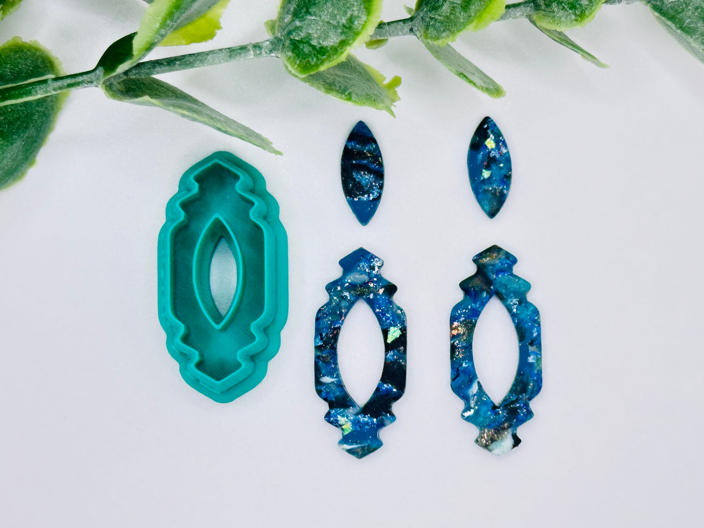 Aztec Hoop Polymer Clay Cutter