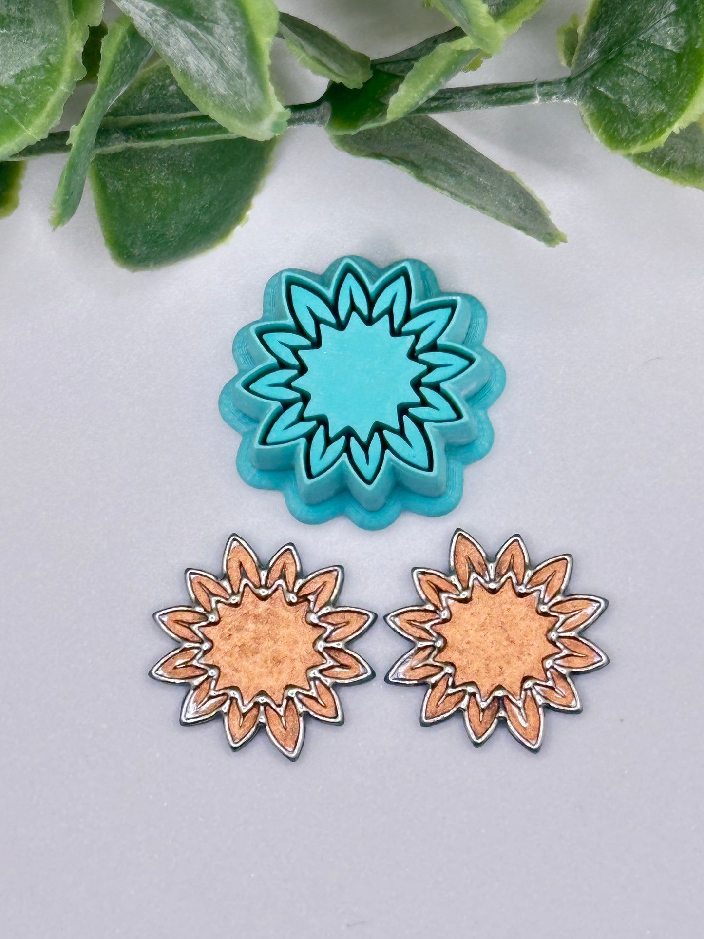 Star Flower Polymer Clay Cutter