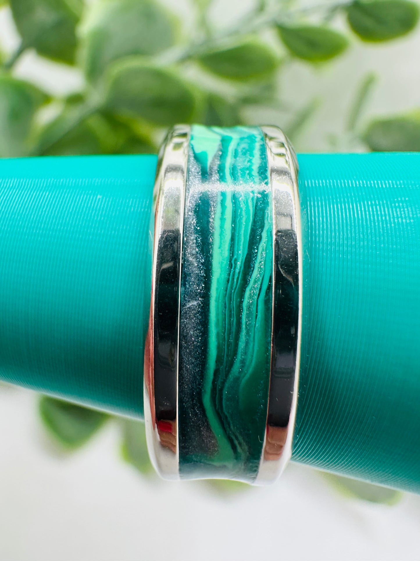 Marbled Teal Ring