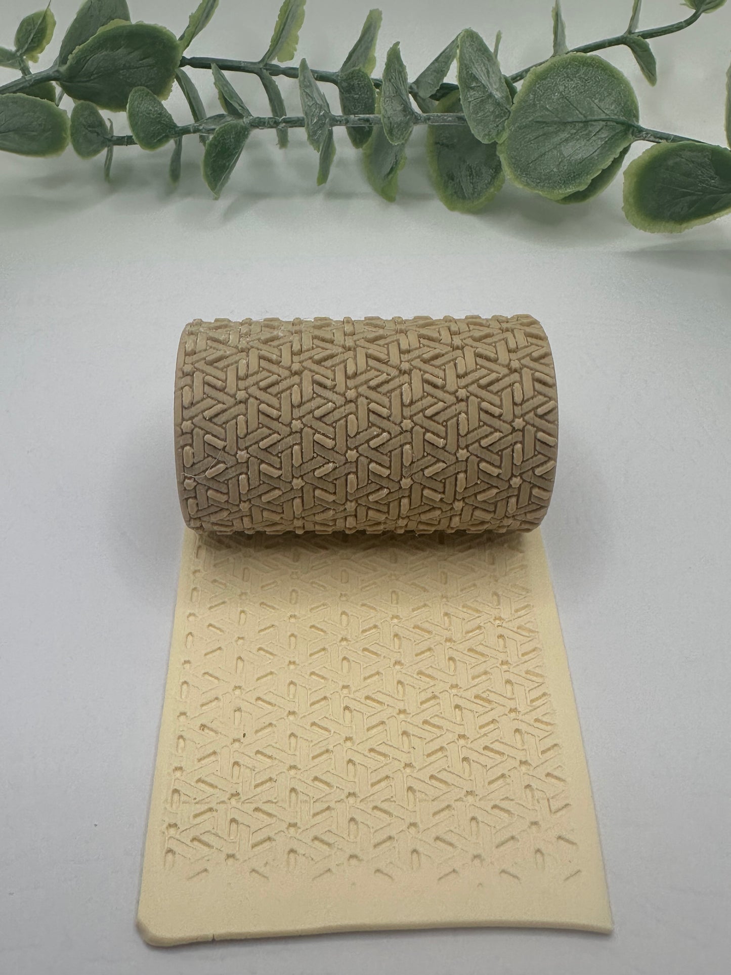 Star Knots Polymer Clay / Cookie Dough Texture Roller
