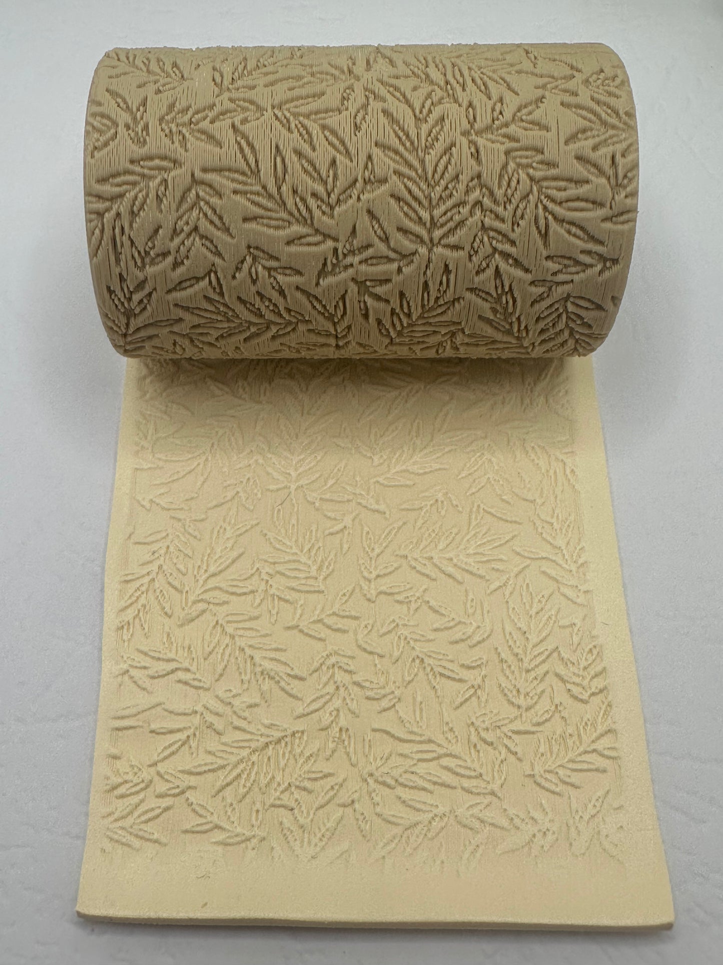 Leafy Twigs Polymer Clay / Cookie Dough Texture Roller