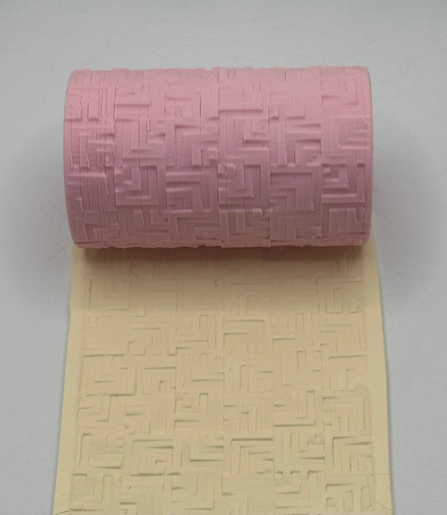 L-Shaped Tiles Polymer Clay / Cookie Dough Texture Roller