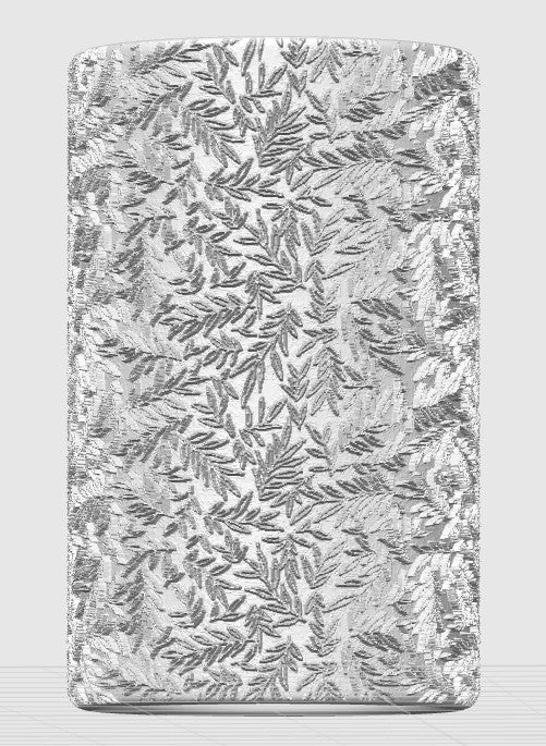 Leafy Twigs Polymer Clay / Cookie Dough Texture Roller