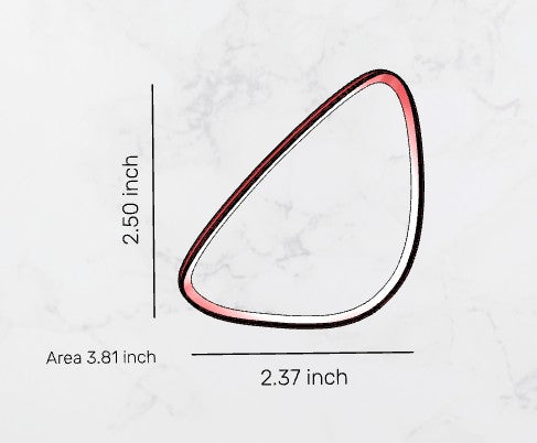 Organic Triangle Clay Cutter