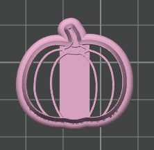 Pumpkin 1 Cookie Cutter / Polymer Clay Cutter