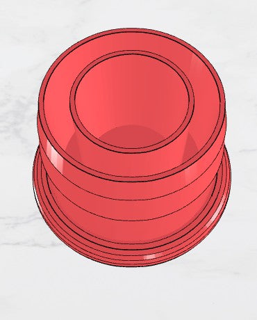 Round Hoop Cookie Cutter / Polymer Clay Cutter