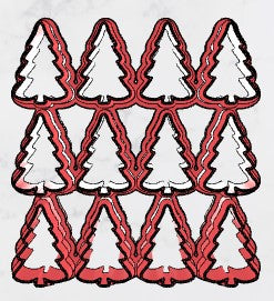Christmas Tree #1 Multi Cookie Cutter / Polymer Clay Cutter