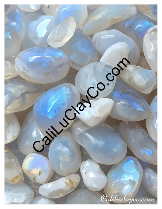 Moonstones #4 Left & Right Polymer Clay Water-Soluble Transfer Sheet / Tattoo Paper