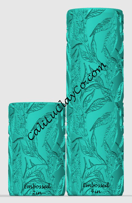 Flowy Foliage 2 Texture Roller for Polymer Clay/Fondant/Cookie Dough