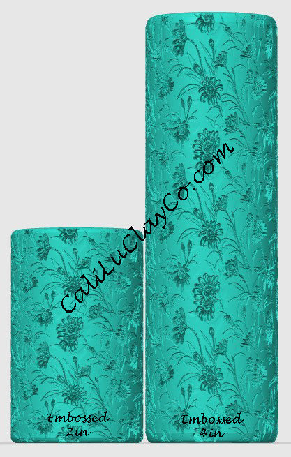 Wild Daisies Texture Roller for Polymer Clay/Fondant/Cookie Dough