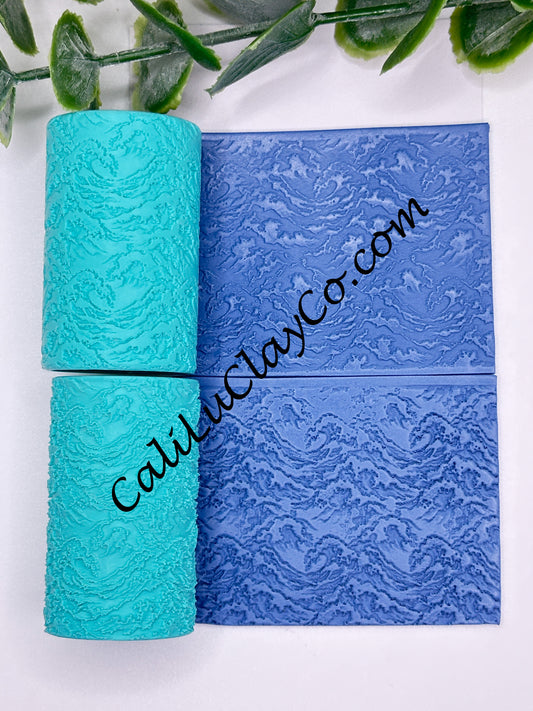 Crashing Waves Texture Roller for Polymer Clay/Fondant/Cookie Dough