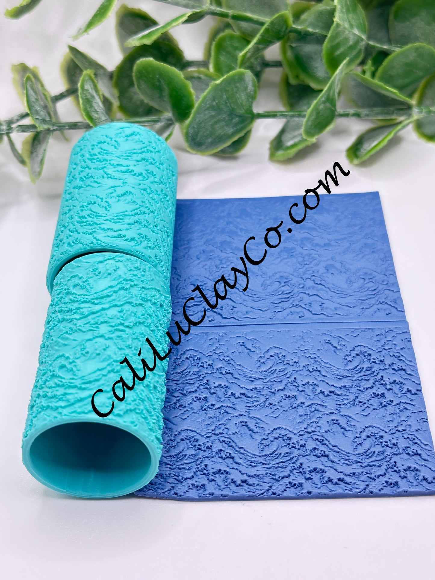 Crashing Waves Texture Roller for Polymer Clay/Fondant/Cookie Dough