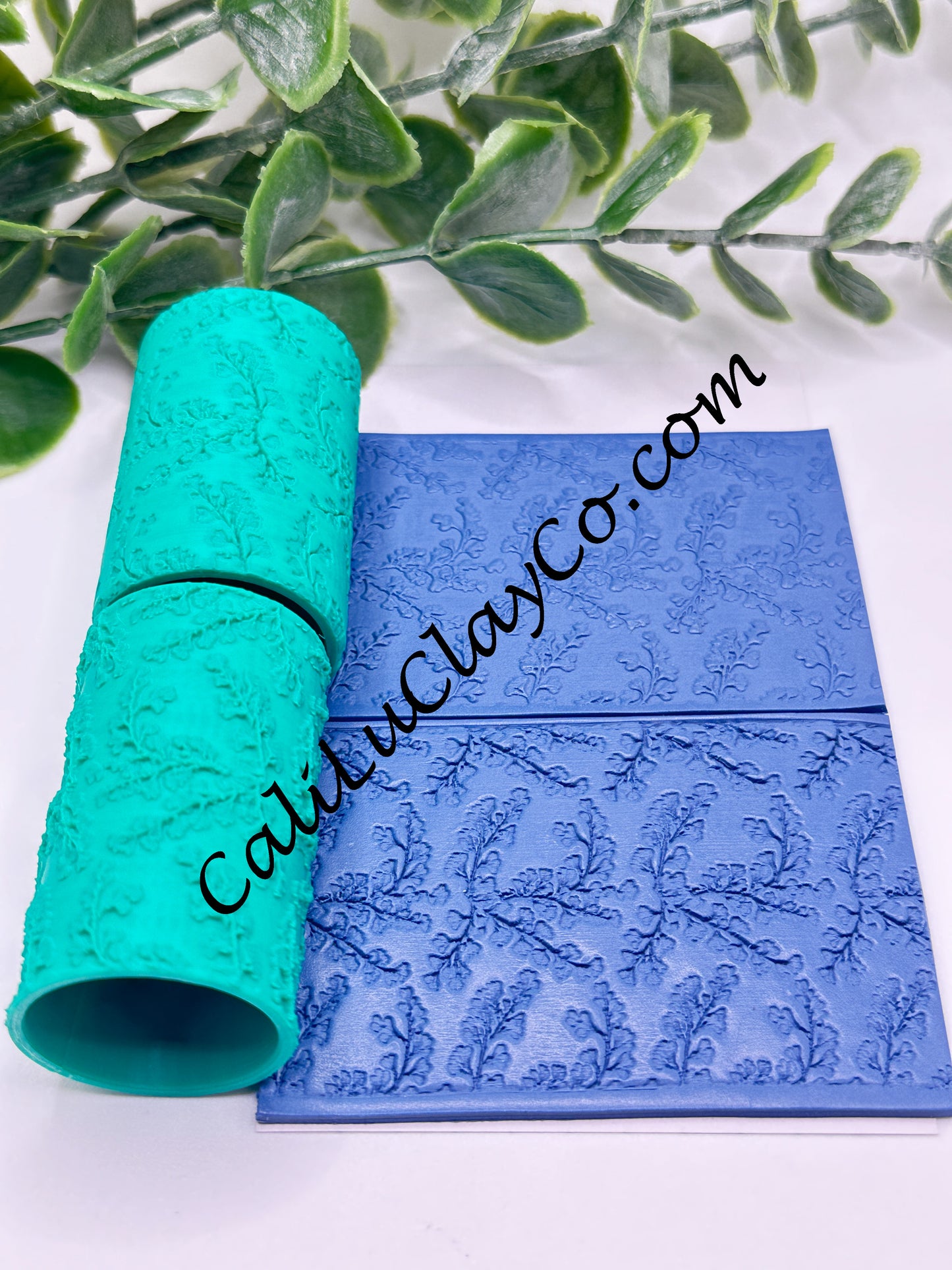 Soft Petal Branches Texture Roller for Polymer Clay/Fondant/Cookie Dough