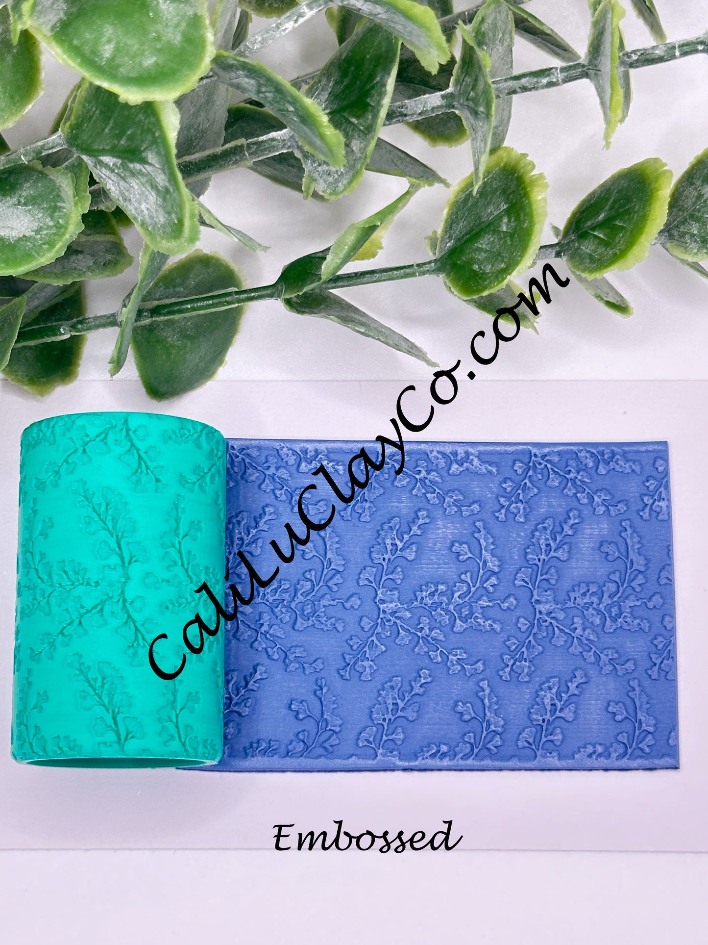 Soft Petal Branches Texture Roller for Polymer Clay/Fondant/Cookie Dough