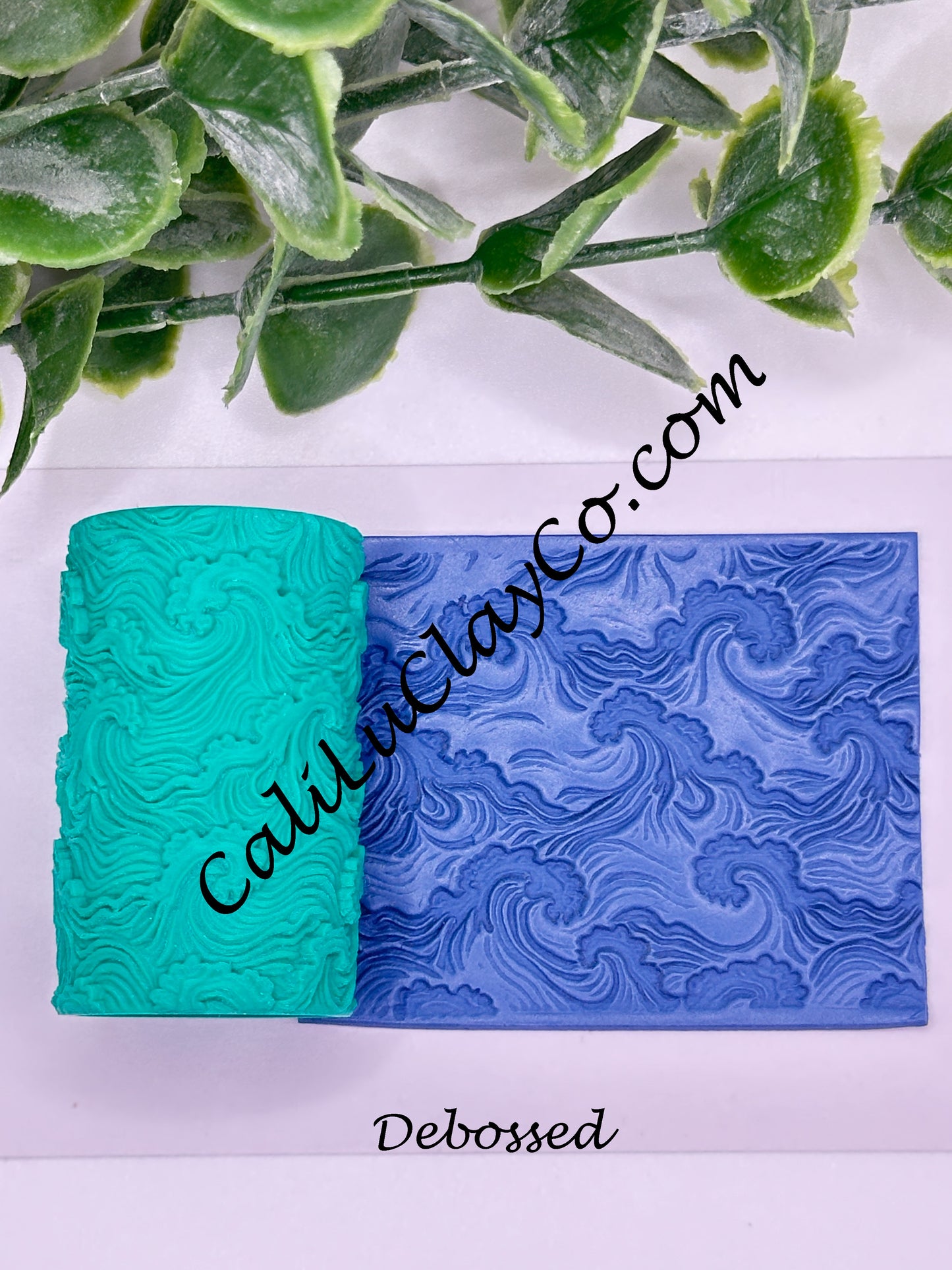 Gorgeous Waves Texture Roller for Polymer Clay/Fondant/Cookie Dough
