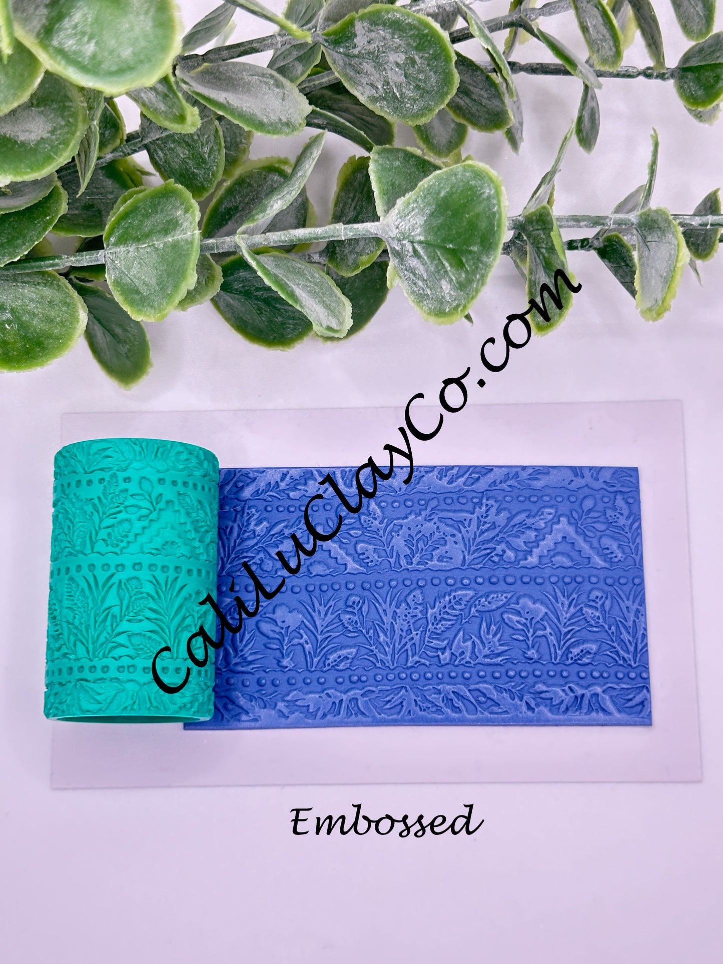 Foliage Border Texture Roller for Polymer Clay/Fondant/Cookie Dough