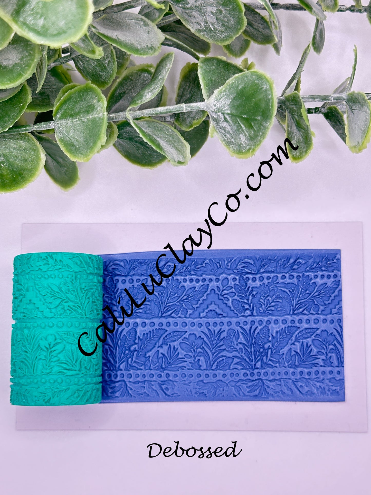 Foliage Border Texture Roller for Polymer Clay/Fondant/Cookie Dough