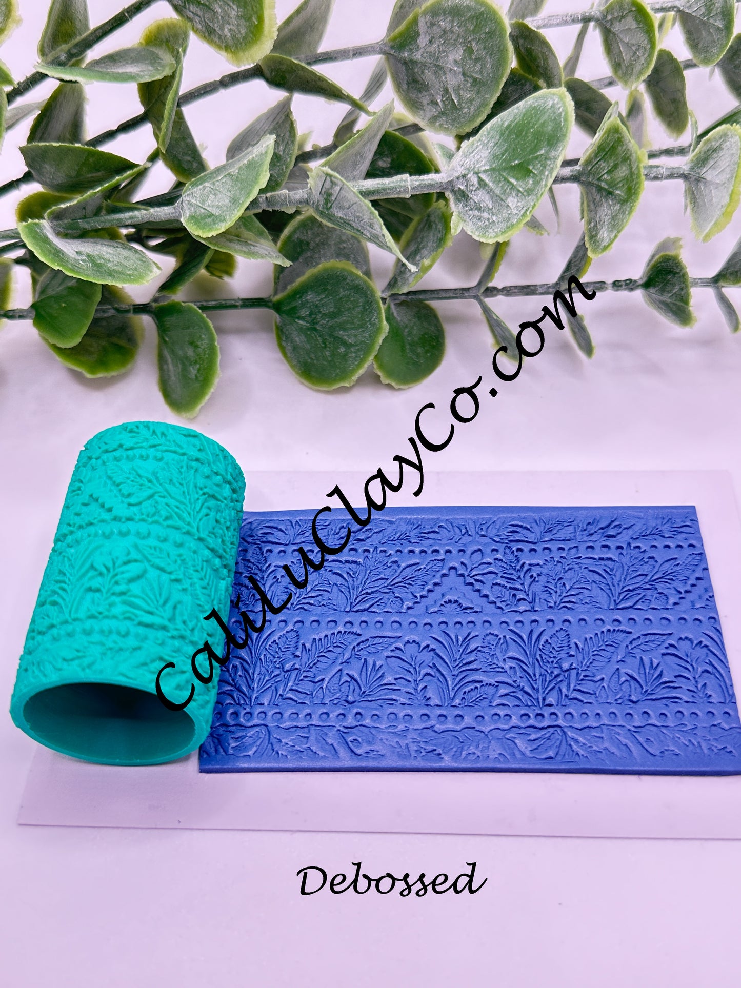 Foliage Border Texture Roller for Polymer Clay/Fondant/Cookie Dough