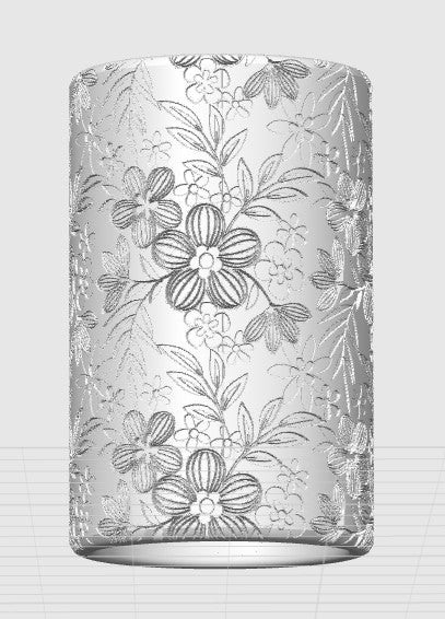 5-Petal Floral Polymer Clay/Cookie Dough Texture Roller